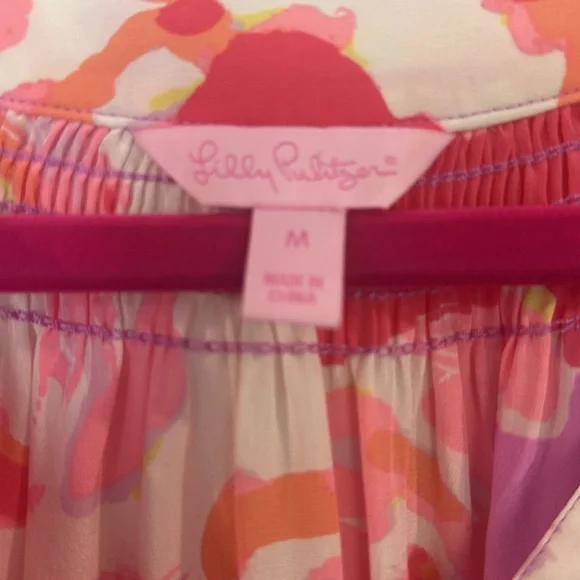 Lilly Pulitzer Elsa silk top - Picture 2 of 4